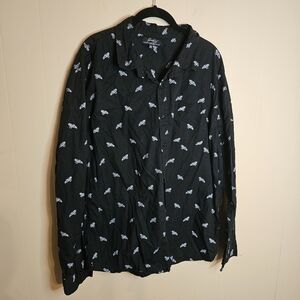 Firefly Serenity 2XL Think Geek Button Down Long Sleeve Shirt